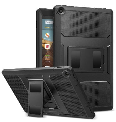 Moko Amazon Fire HD 10" Tablet (2019) Full Body Rugged Protective Case Black product image 1