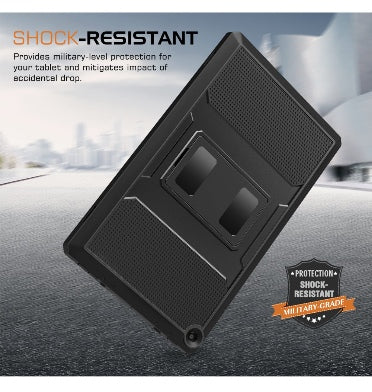 Moko Amazon Fire HD 10" Tablet (2019) Full Body Rugged Protective Case Black product image 2