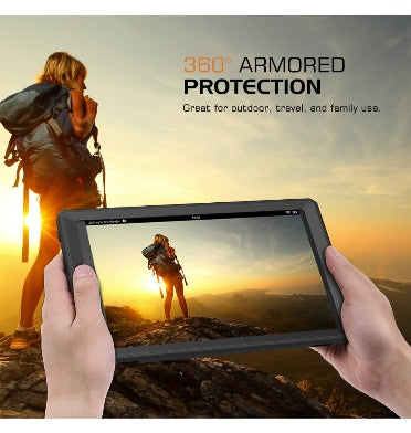 Moko Amazon Fire HD 10" Tablet (2019) Full Body Rugged Protective Case Black product image 8