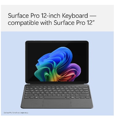 Microsoft Surface Pro 12 12" Alcantara Type Cover With Slim Pen 2 Ocean product image 5