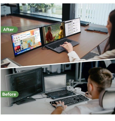 Blackview Dcm8 15.6" Portable Triple Laptop Screen Extender product image 4
