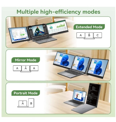 Blackview Dcm8 15.6" Portable Triple Laptop Screen Extender product image 6