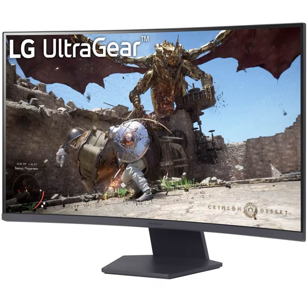 LG UltraGear 32-inch QHD VA Curved 180Hz Gaming Monitor (32GS60QC-B.AFBQ) image 3