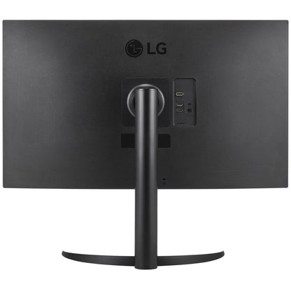 LG UltraFine 32UR550K-B 32-inch 4K UHD Monitor (32UR550K-B.AFAQ) — rear view