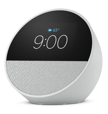 Amazon Echo Spot Smart Alarm Clock Glacier White (2024) product image 1