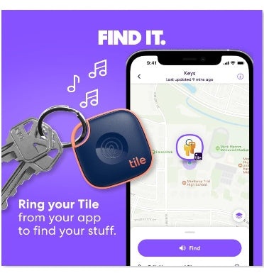 Tile Mate Bluetooth Tracker (2024) Black 4pk product image 3