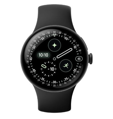 Google Pixel Watch 4 45mm Matte Black/Obsidian product image 1