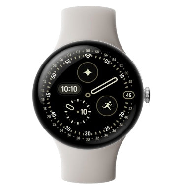 Google Pixel Watch 4 45mm Silver/Porcelain product image 1
