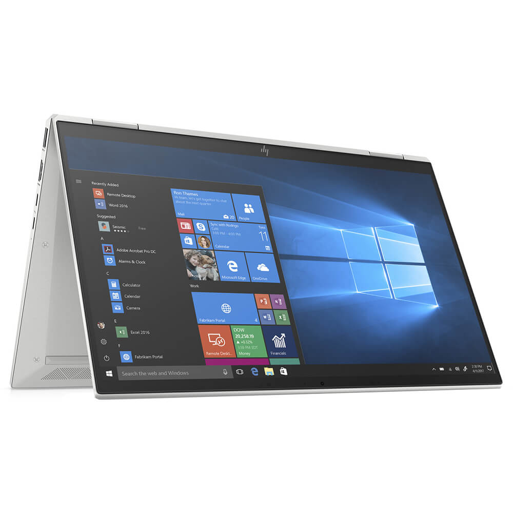 HP EliteBook x360 1030 G8 Notebook PC – Core i7-1165G7 / 13.3″ FHD / 16GB RAM / 512GB SSD / Win 10 Pro (358U6EA) — rear view