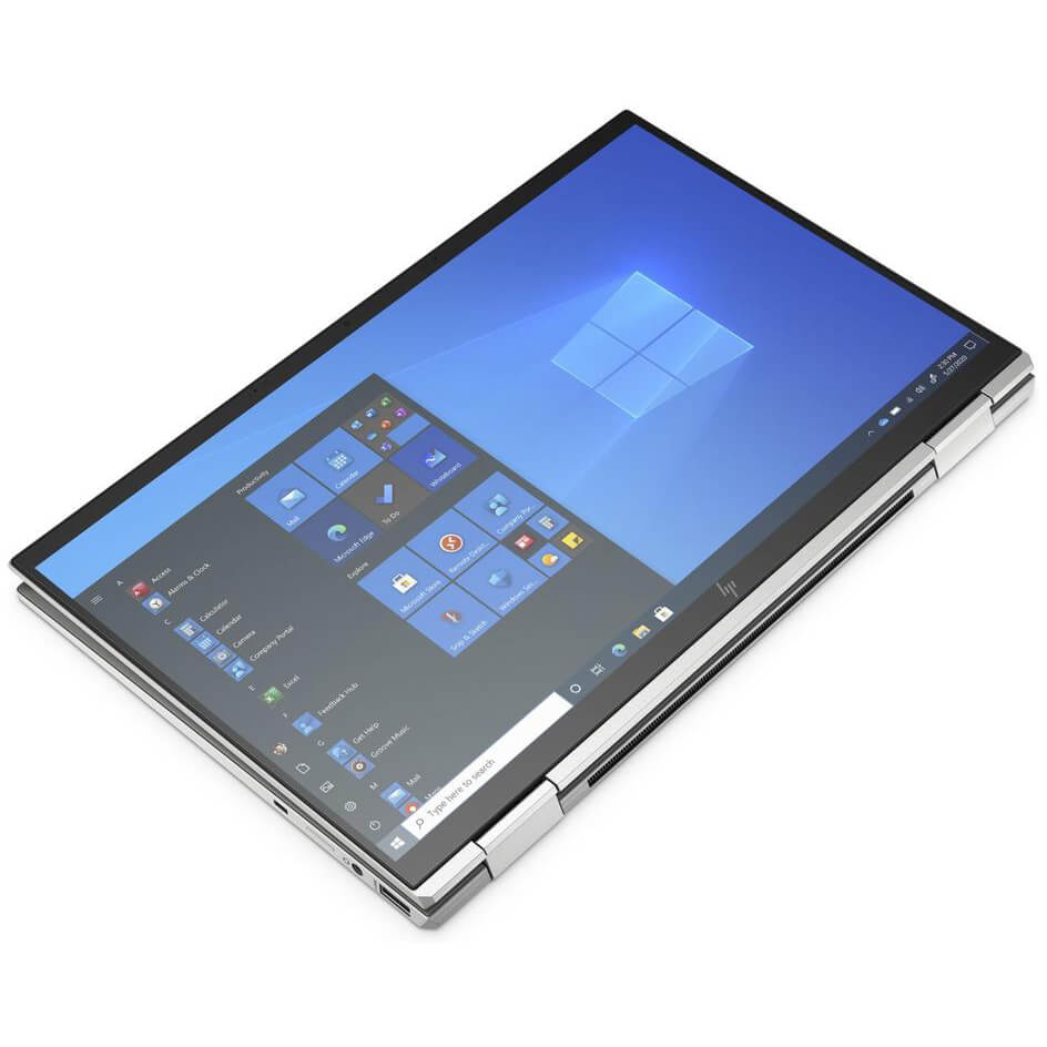 HP EliteBook x360 1030 G8 Notebook PC – Core i5-1135G7 / 13.3″ FHD / 8GB RAM / 256GB SSD / Win 10 Pro (336F3EA) — in use