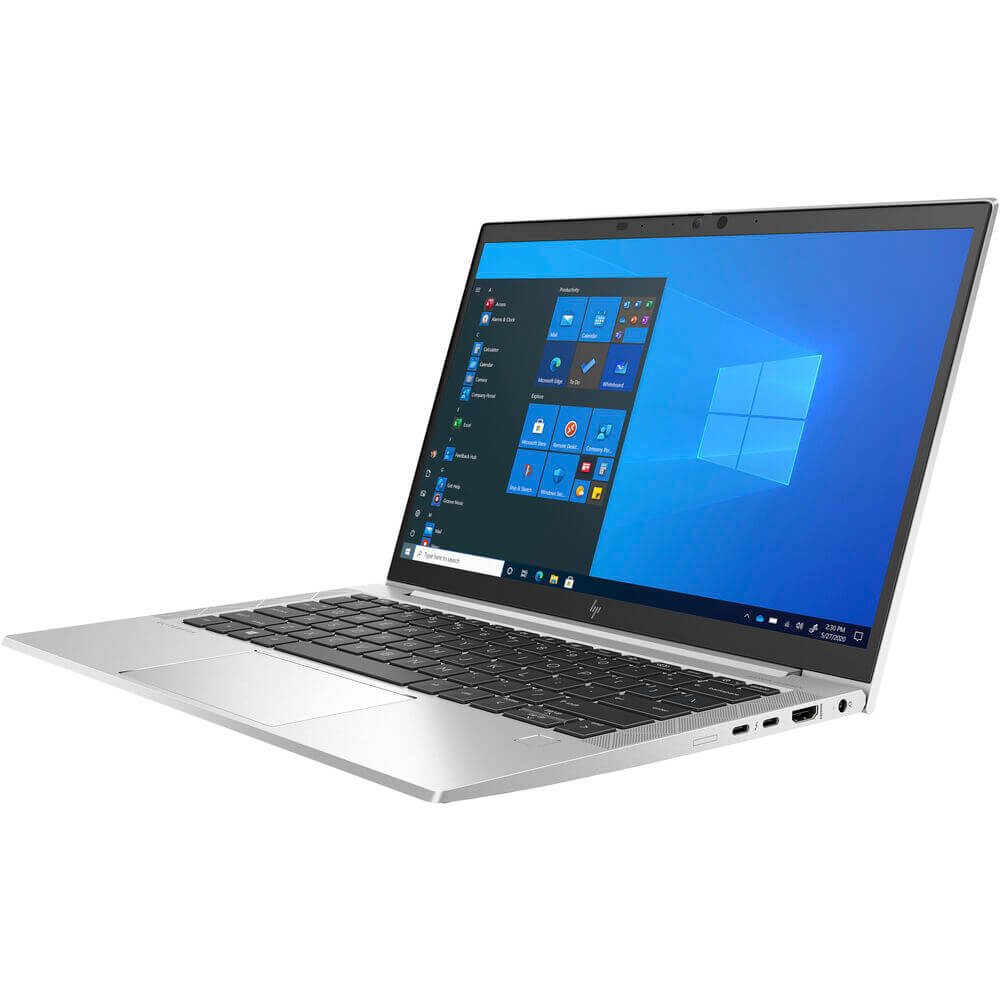 HP EliteBook 830 G8 Notebook PC – Core i7-1165G7 / 13.3″ FHD / 16GB RAM / 512GB SSD / LTE / Win 11 Pro (5P6S5EA) — side view