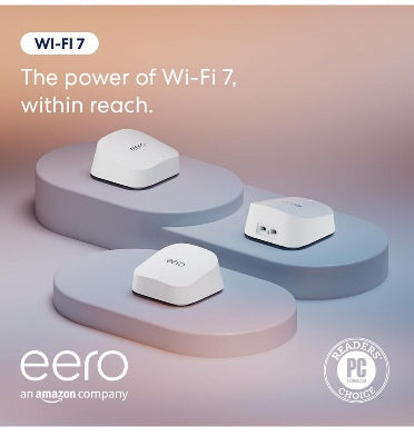 Amazon Eero 7 Mesh Wi-Fi Router 3pk product image 2