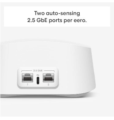 Amazon Eero 7 Mesh Wi-Fi Router 3pk product image 3
