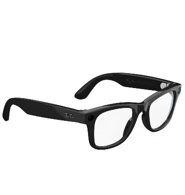 Ray-Ban Meta - Wayfarer Smart Glasses Standard Shiny Black/Clear product image 3