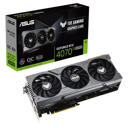 ASUS TUF Gaming GeForce RTX 4070 Ti SUPER 16GB GDDR6X OC Edition Graphics Card (90YV0KF0-M0NA00) image 1