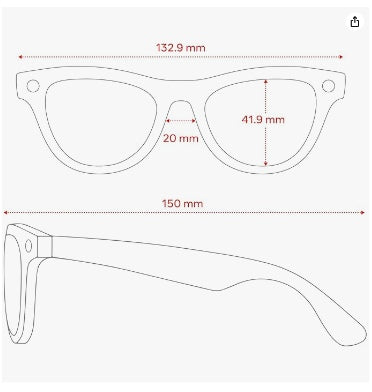 Ray-Ban Meta - Skyler Smart Glasses Standard Shiny Chalky Grey/Sapphire Transitions product image 6