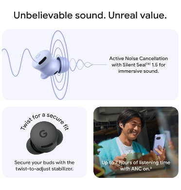 Google Pixel Buds 2a Hazel (2025) product image 2