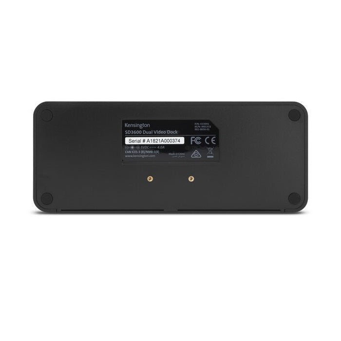 Kensington SD3600 5Gbps USB 3.0 Dual 2K Docking Station (K33991WW) — detail view