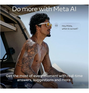 Oakley Meta Hstn Smart Glasses Black/Clear product image 4