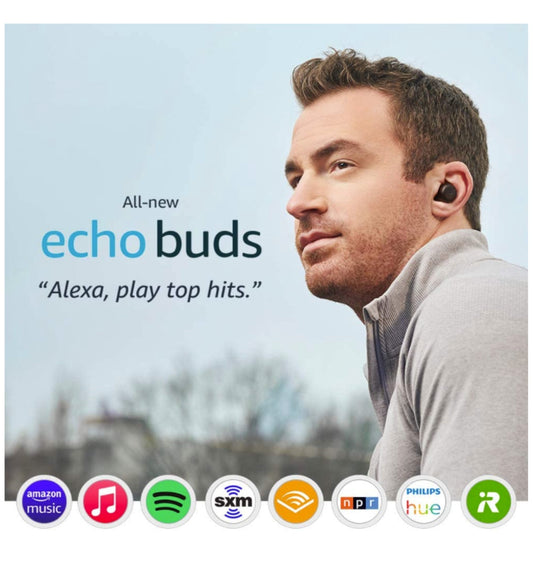 Amazon Echo Buds 2 (2021) Black product image 2
