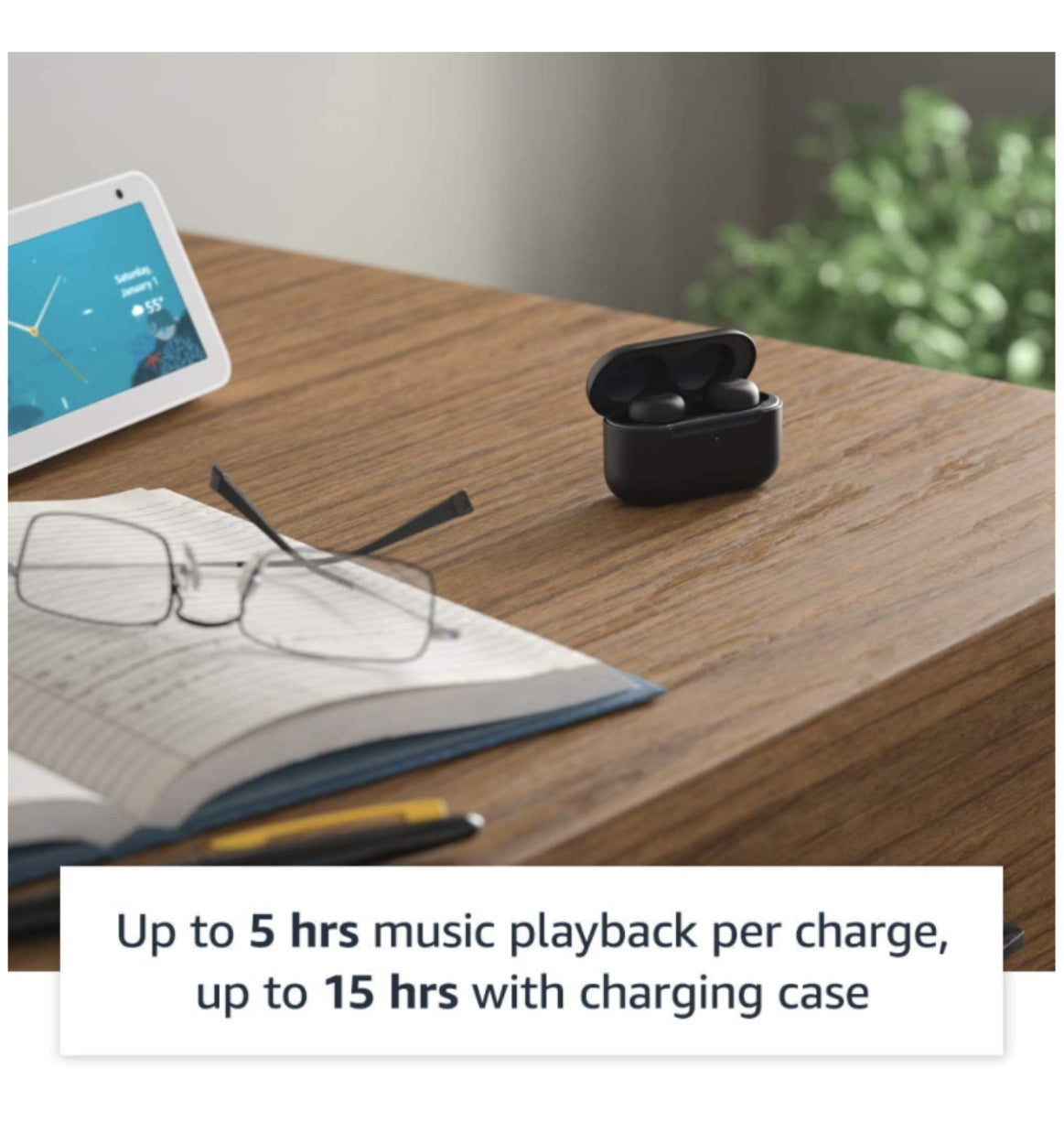 Amazon Echo Buds 2 (2021) Black product image 6