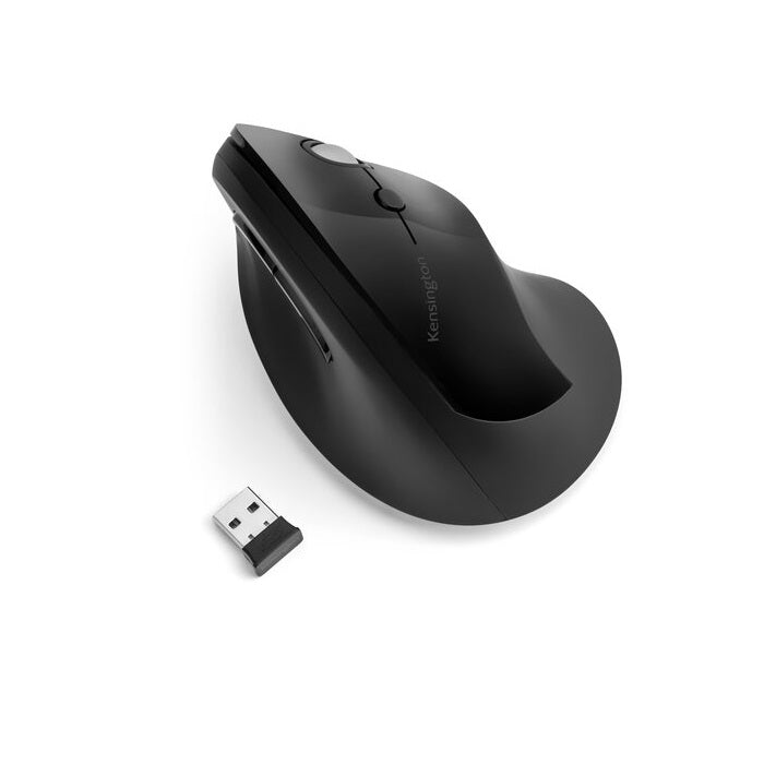 Kensington Pro Fit Ergo Vertical Wireless Mouse (K75501EU) — rear view