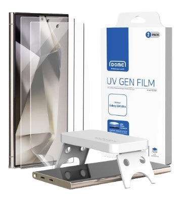 Whitestone Samsung Galaxy S24 Ultra Uv Gen Hard Coated Film Screen Protector 2pk product image 1