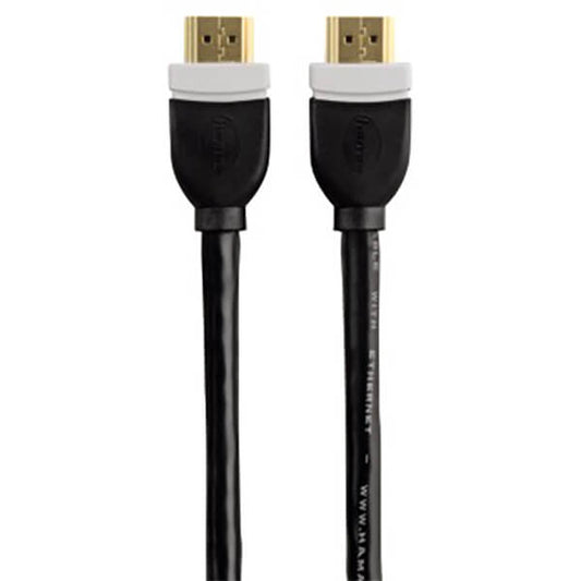 Hama High Speed Ethernet, gold-plated, double shielded, 3.00 m HDMI Cable (39666) image 2