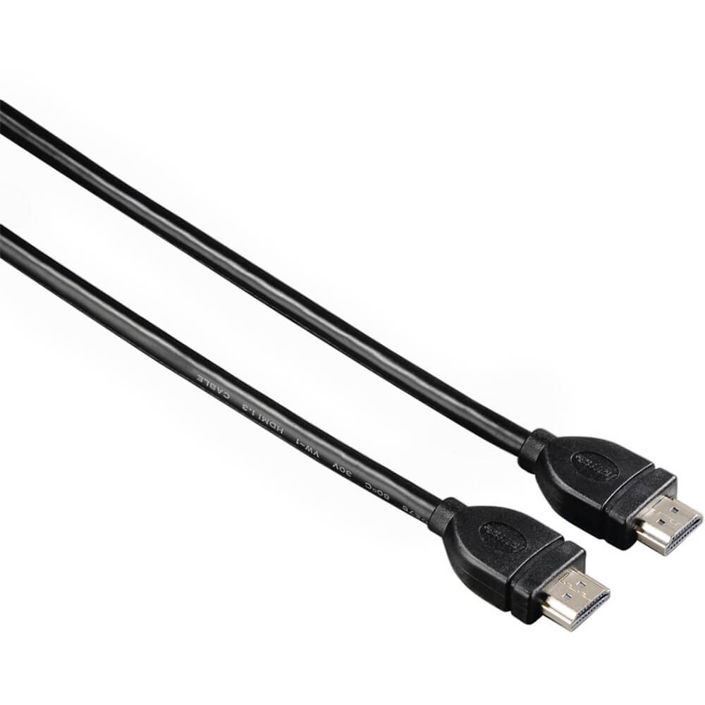 Hama High Speed Ethernet shielded 1.80 m HDMI Cable (39669) — side view