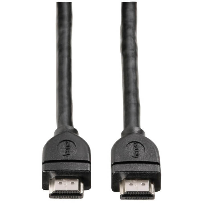 Hama High Speed Ethernet shielded 1.80 m HDMI Cable (39669) — rear view