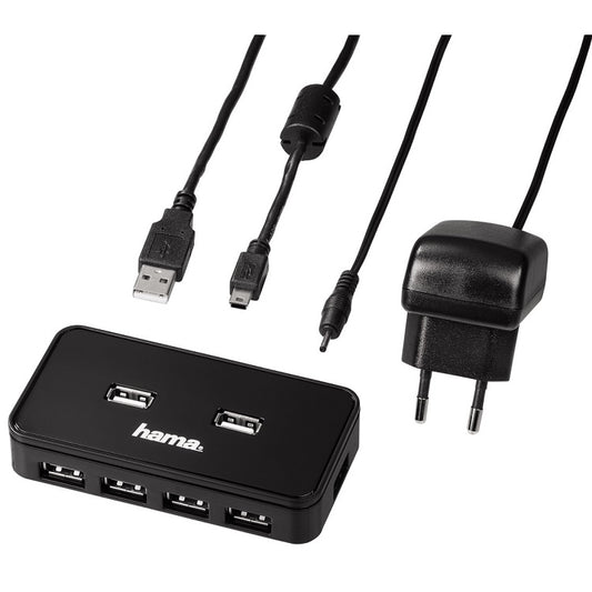 Hama 7 Port USB 2.0 Hub (39859) image 2