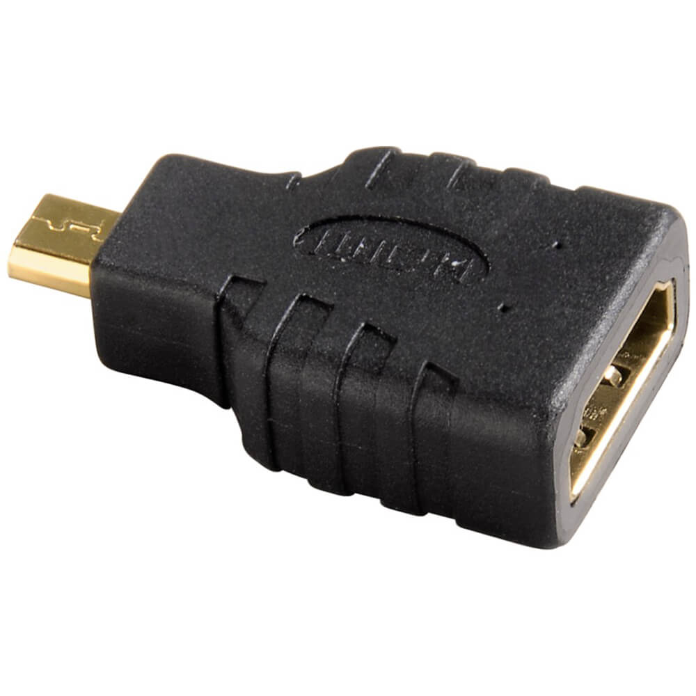 Hama Micro HDMI Adapter micro HDMI plug – HDMI socket (39863) — detail view