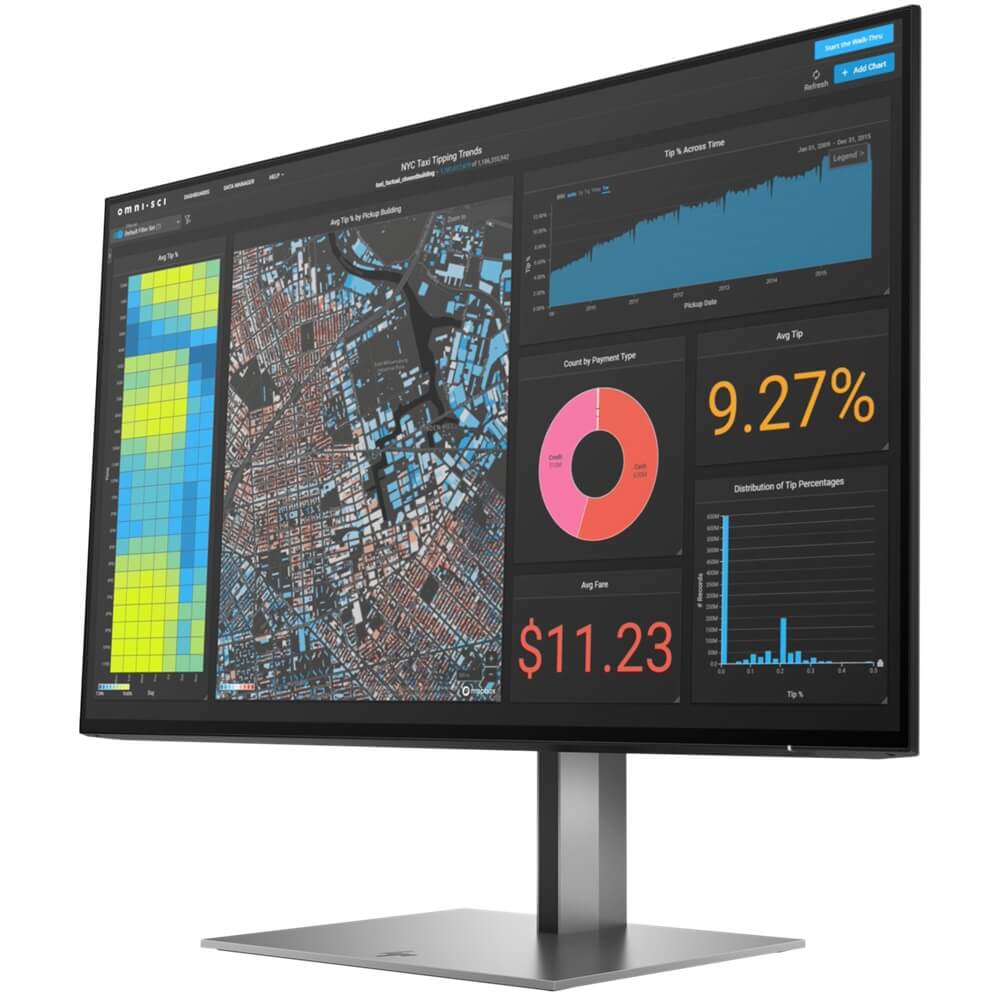 HP Z Z24f G3 23.8-inch Full HD Monitor (3G828AA) — side view