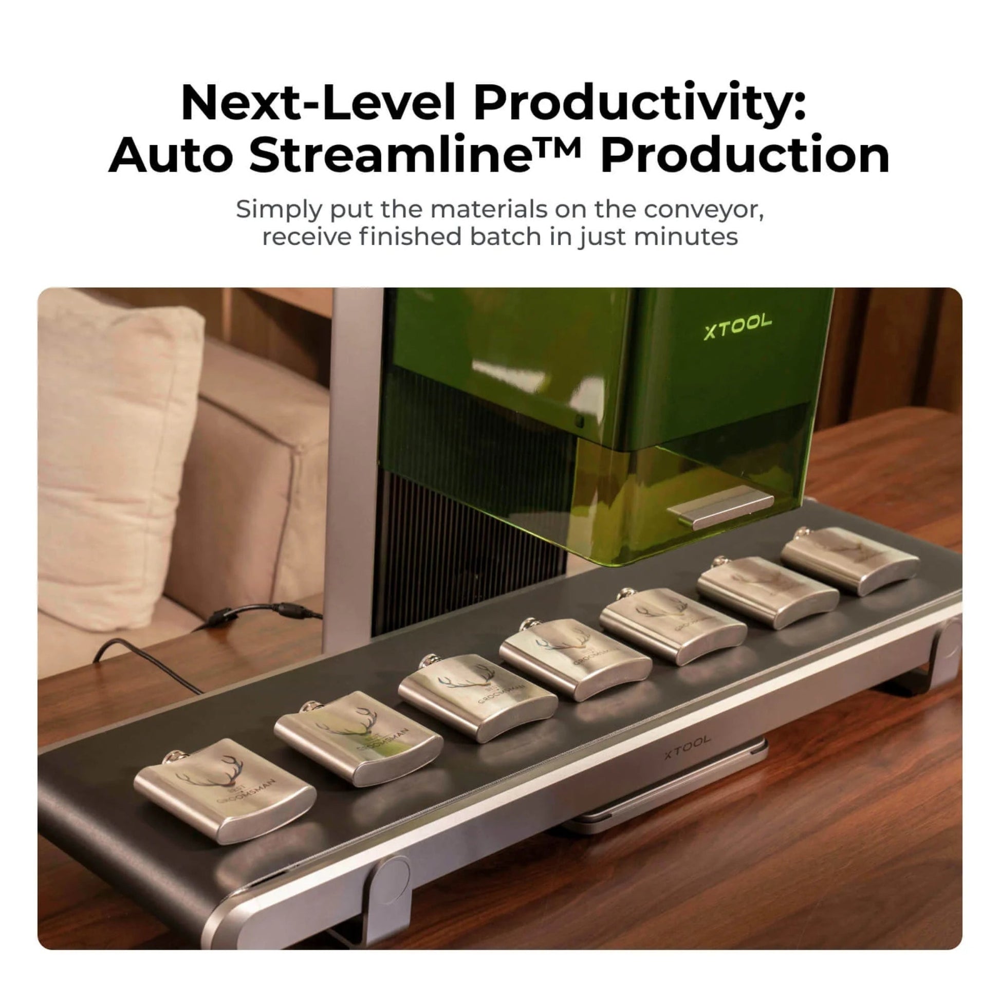 xTool Auto Streamline Conveyor for F1 Ultra and F2 Ultra product image 3