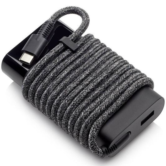 HP 65W USB-C Slim Travel Power Adapter (3PN48AA) image 1