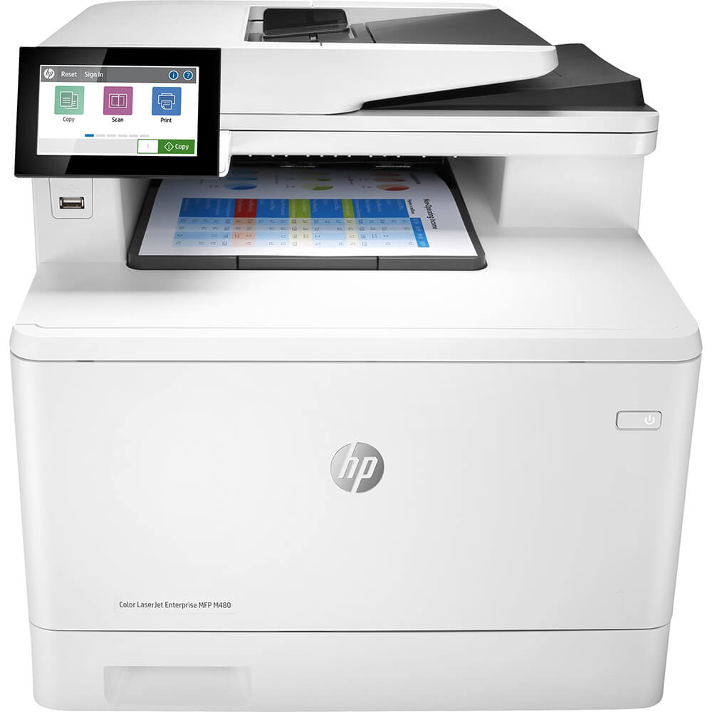HP Color LaserJet Enterprise MFP M480f (3QA55A) image 1