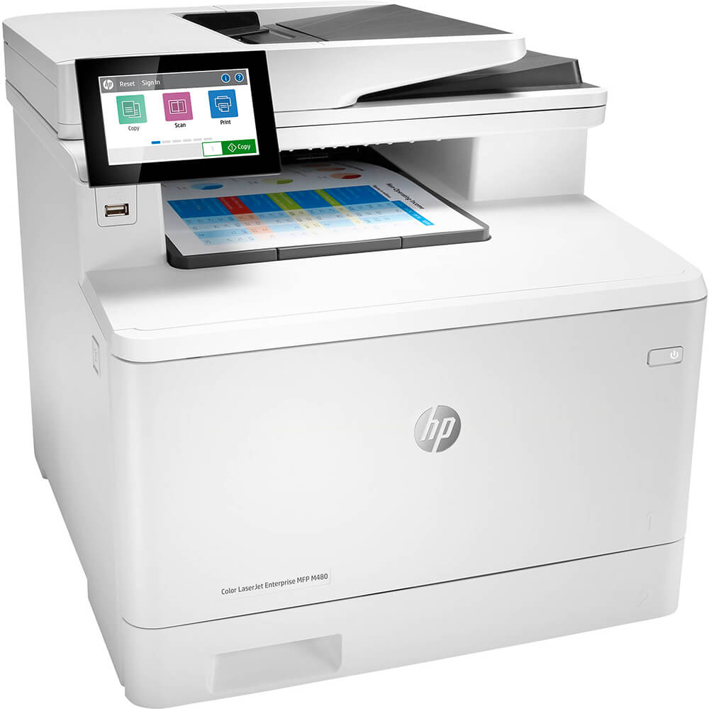 HP Color LaserJet Enterprise MFP M480f (3QA55A) image 2