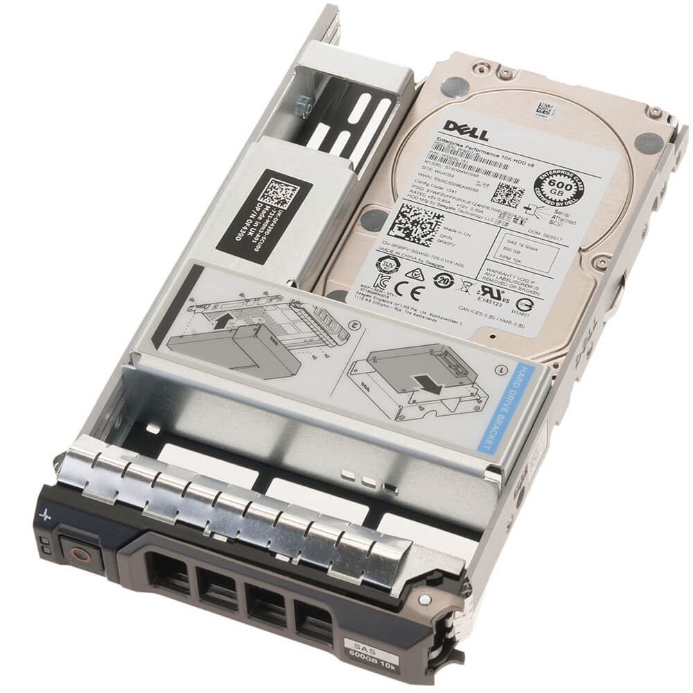 Dell 600GB 10K RPM SAS 512n 2.5-inch Hot-Plug Hard Drive (400-AOXC) image 1