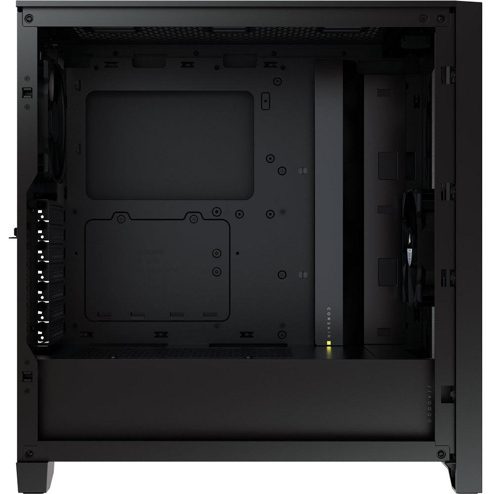 Corsair 4000D Airflow Tempered Glass Mid-Tower ATX Black PC Case (CC-9011200-WW) image 2