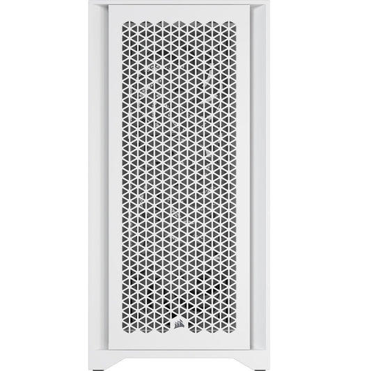 Corsair iCUE 4000D RGB Airflow Mid-Tower White PC Case (CC-9011241-WW) image 2