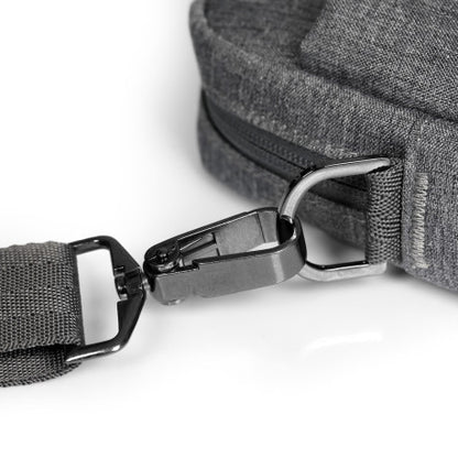 Port Designs YOSEMITE Eco 14-inch Laptop Bag – Grey (400700) — in use