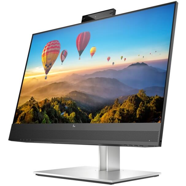 HP E24m G4 23.8″ Full HD USB-C Conferencing Monitor (40Z32AA) — side view