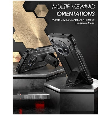 Oneplus 12 Premium Full Body Rugged Poetic Revolution Case Black product image 3