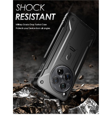 Oneplus 12 Premium Full Body Rugged Poetic Revolution Case Black product image 5