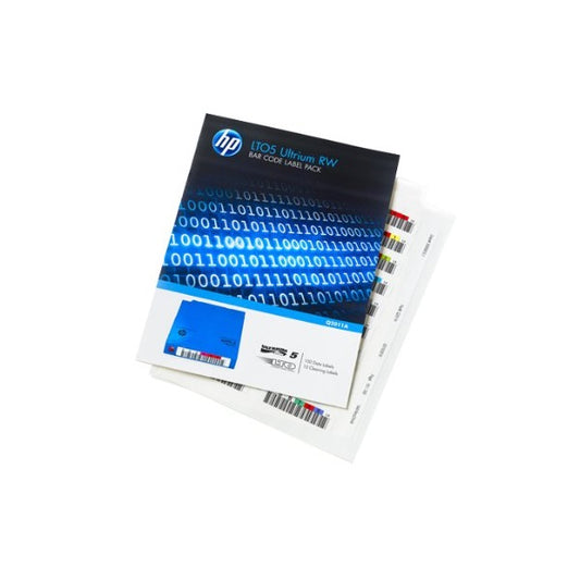 HPE LTO-5 Ultrium WORM Bar Code Label Pack (Q2012A) image 1