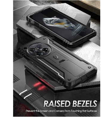 Oneplus 12 Premium Full Body Rugged Poetic Revolution Case Black product image 6