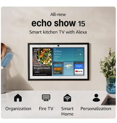 Amazon Echo Show 15 Smart Display Black (2024) product image 2