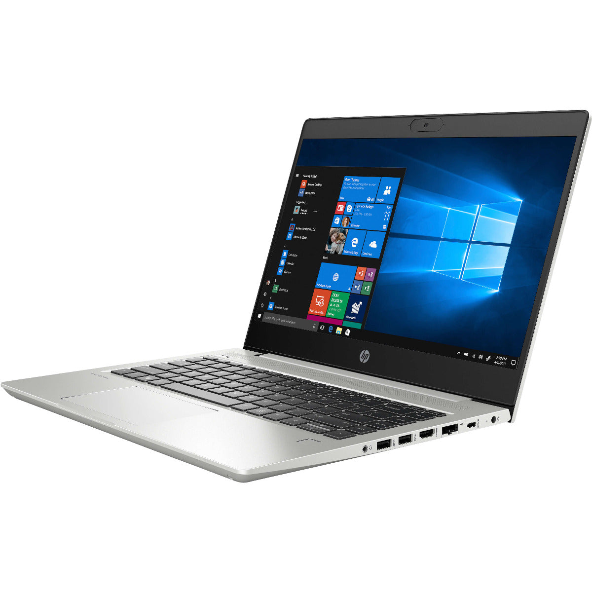 HP ProBook 440 G7 Notebook PC – Core i5-10210U / 14″ FHD / 4GB RAM / 500GB HDD / Win 10 Pro (8VU10EA) — side view
