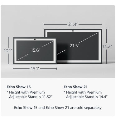 Amazon Echo Show 15 Smart Display Black (2024) product image 7