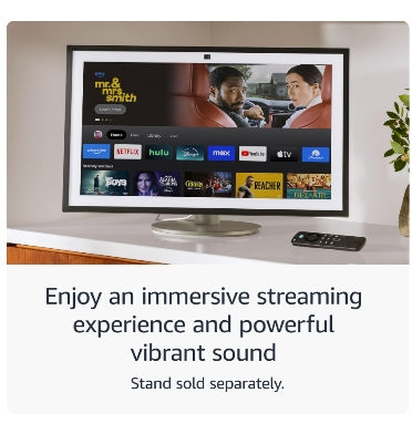 Amazon Echo Show 21 Smart Display Black (2024) — rear view